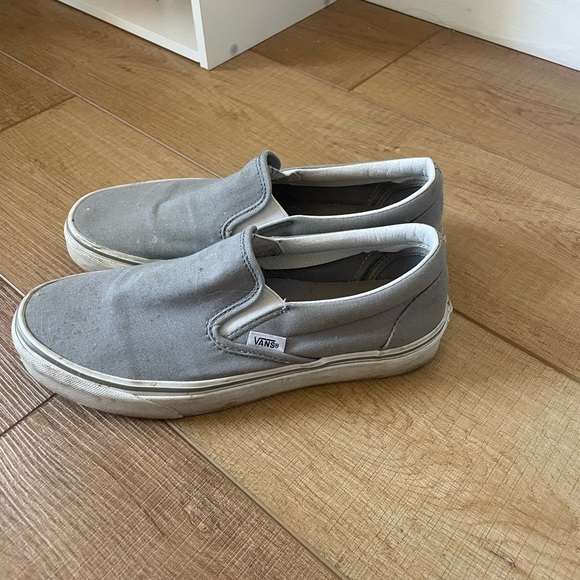 Grey slip on vans - Picture 3 of 4